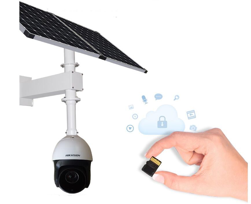 4G LTE Solar Powered Camera System with 4MP Dual-Lens PTZ Camera