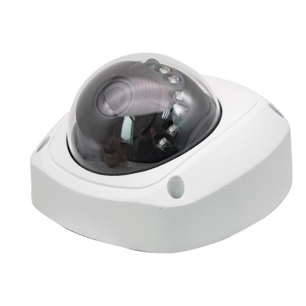 Megapixel 5MP Mini IR Dome IP POE camera Mic