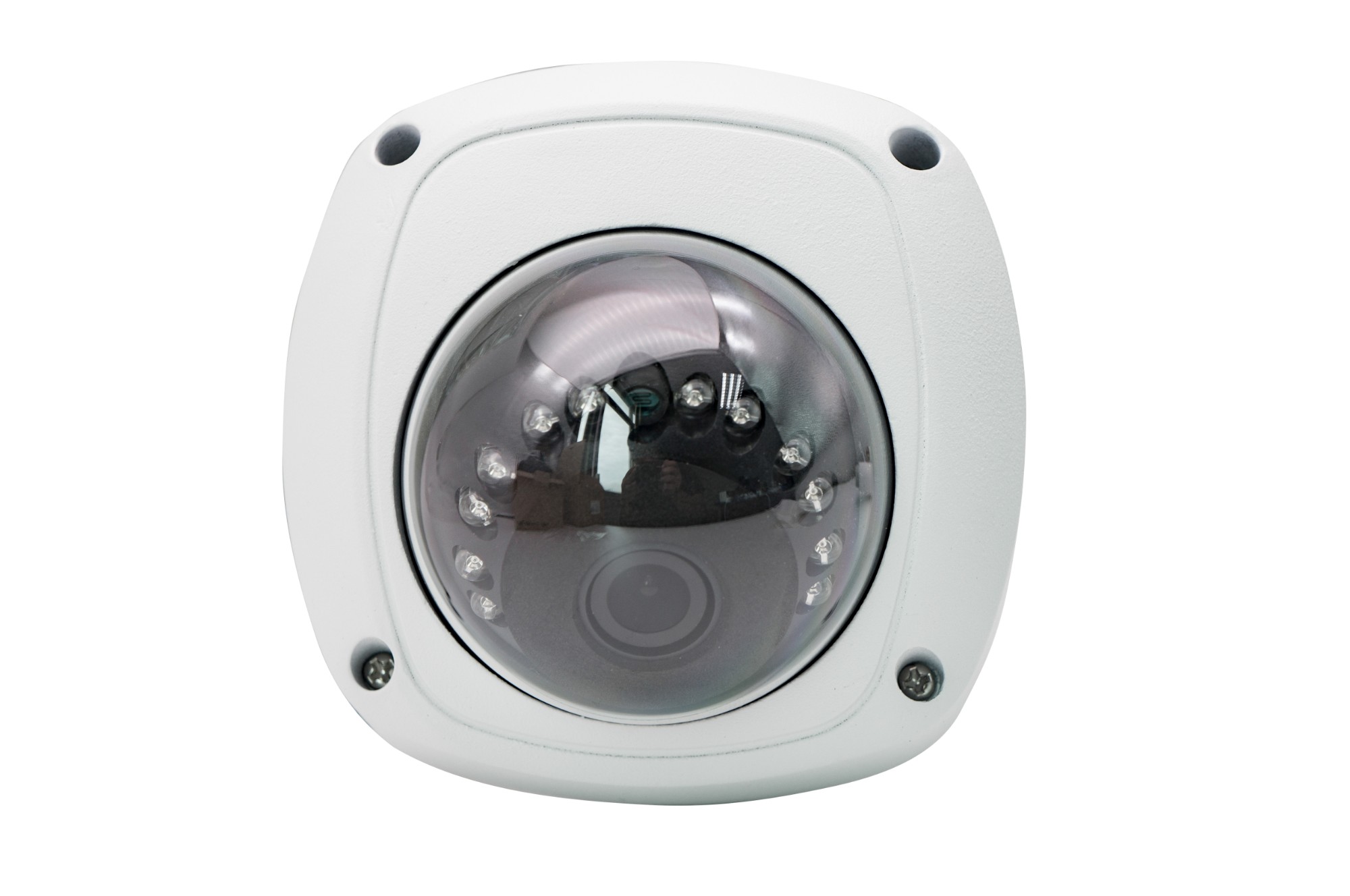 Megapixel 5MP Mini IR Dome IP POE camera Mic