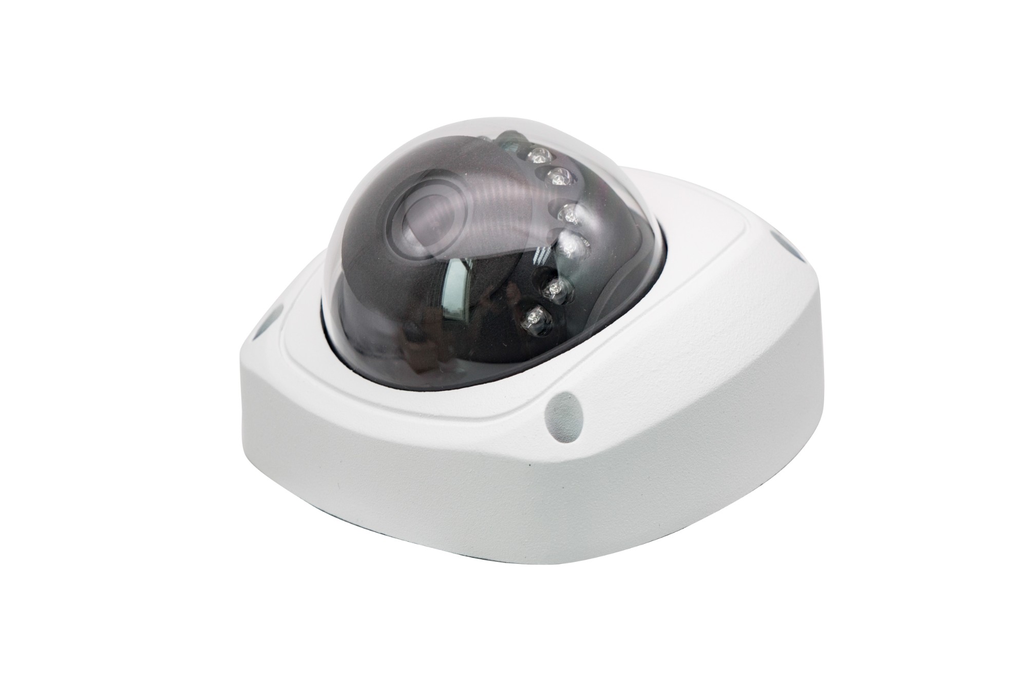 Megapixel 5MP Mini IR Dome IP POE camera Mic