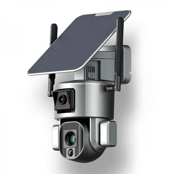 Dual Linkage Motion Detection Solar Security Camera