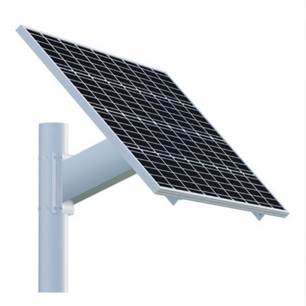 GW-SL80W40A solar power system for cctv security 4G/Wifi PTZ IP Camera 