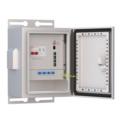  Industrial Outdoor PoE Switch CCTV Power Box