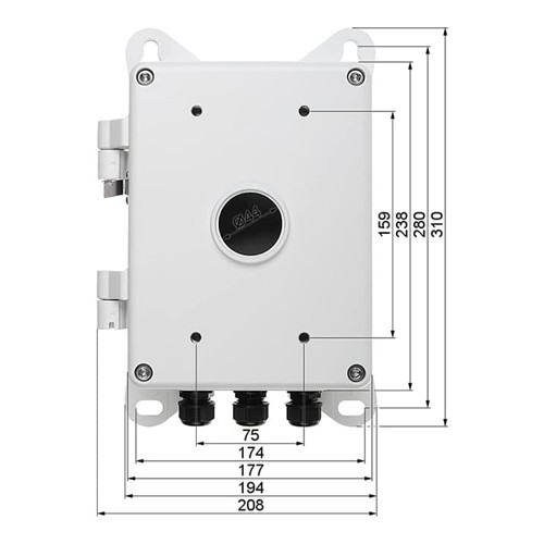 Junction box with wall bracket for Hikvision PTZ Camera DS-1602ZJ-BOX