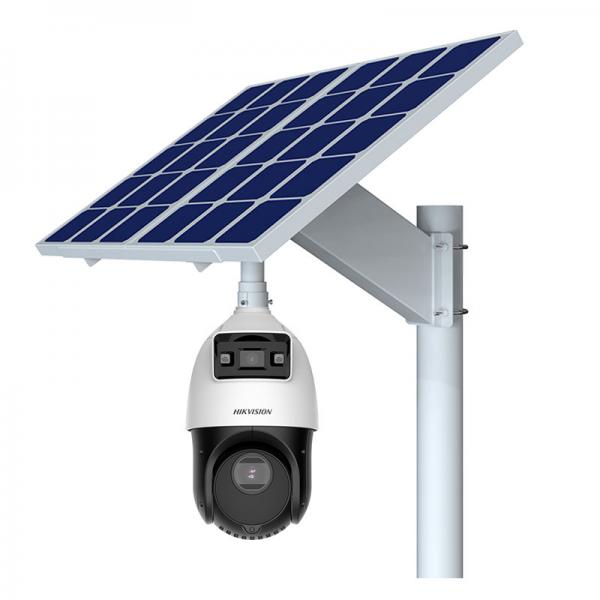 custruction site security cctv system solar panel ip camera 4G Router